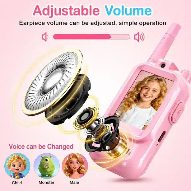 TalkBuddy Kids Walkie Talkie Toy Phone Set