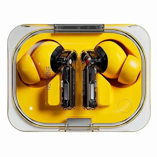 Wireless Earbuds, 45dB Hybrid Noise Cancelling, Hi-Res Audio