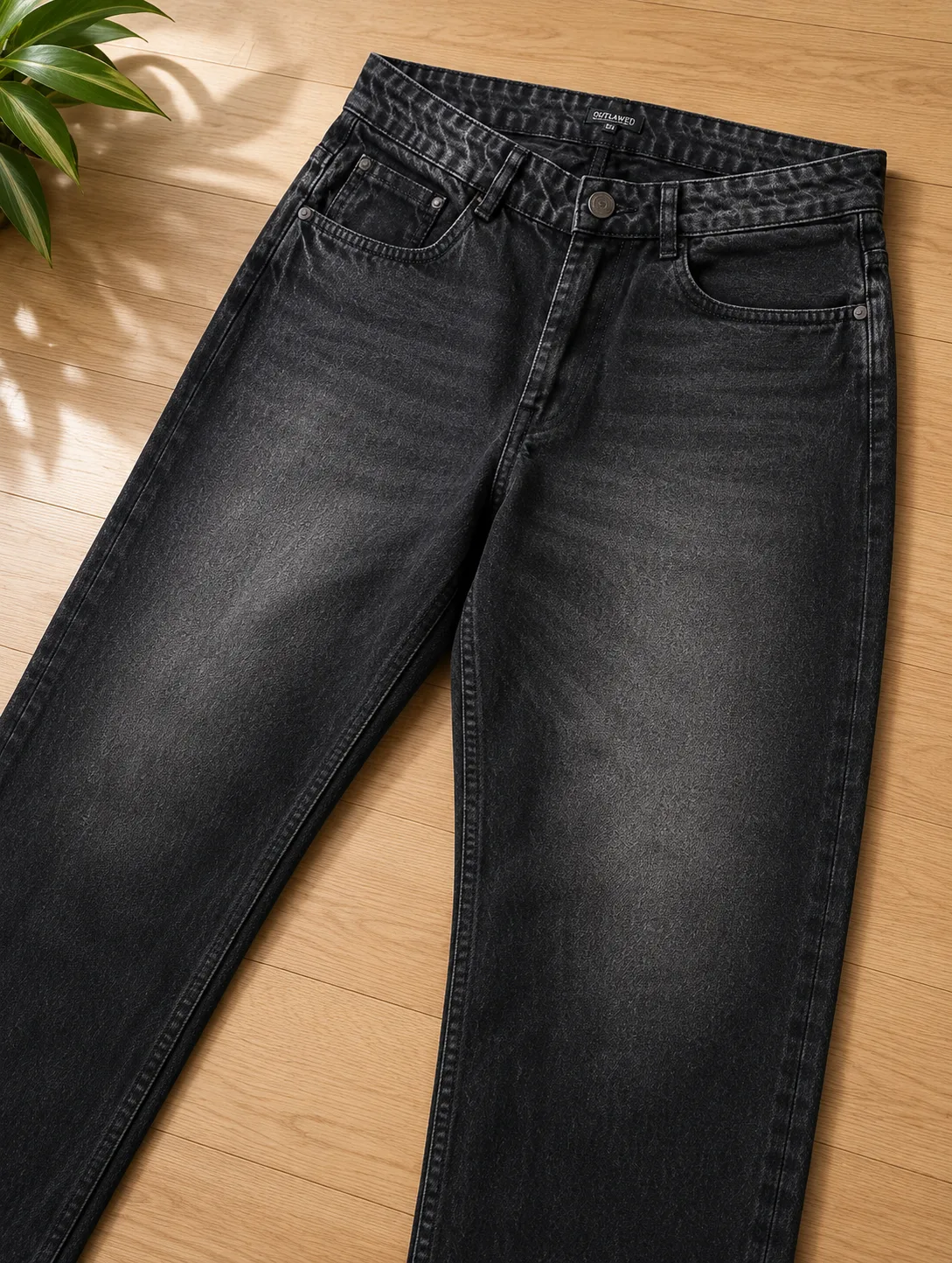 Men's Premium Vintage Washed Relaxed Fit Jeans