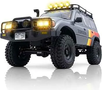 Die-Cast Off-Road SUV Toy with LED Lights