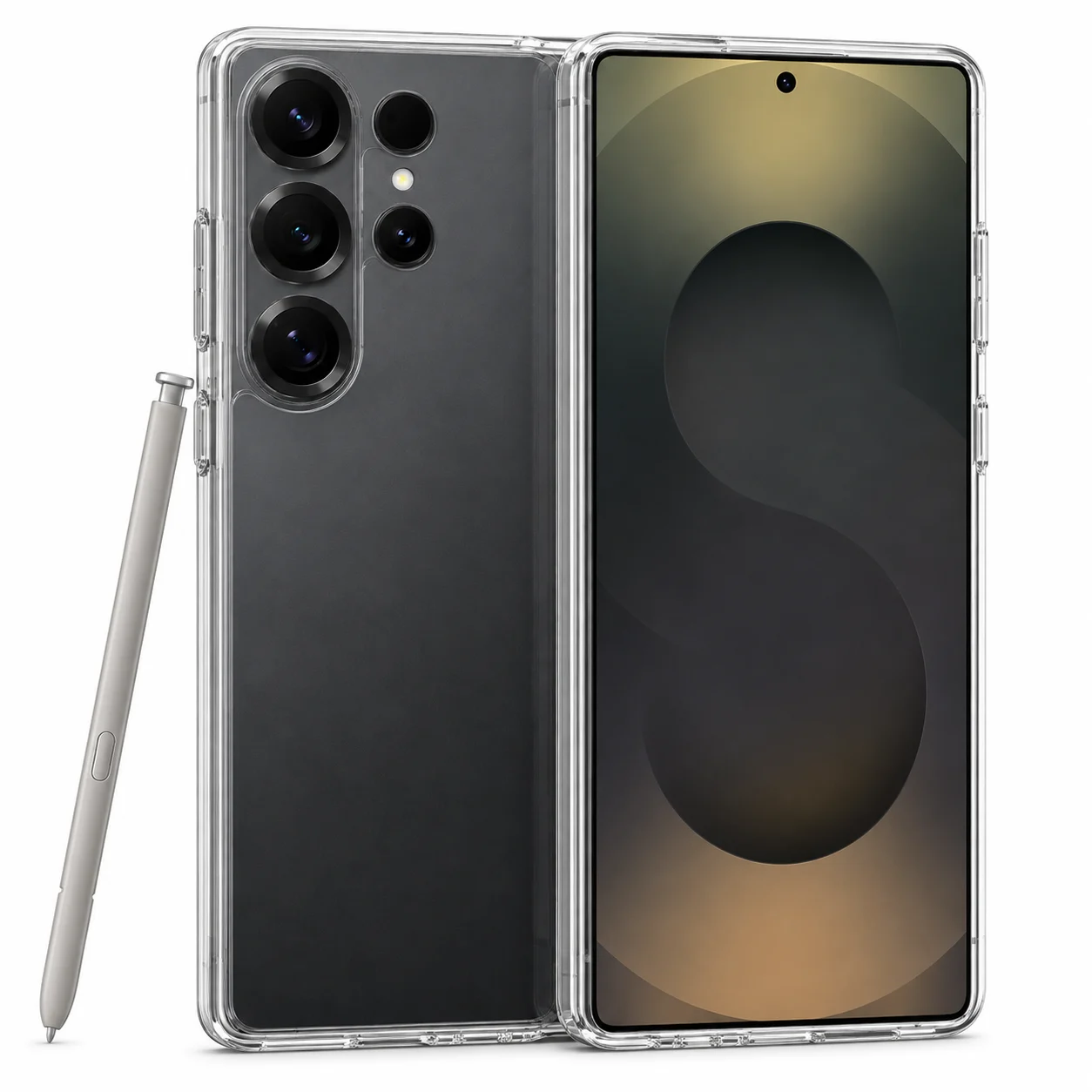 Premium Black Stylus Smartphone Case