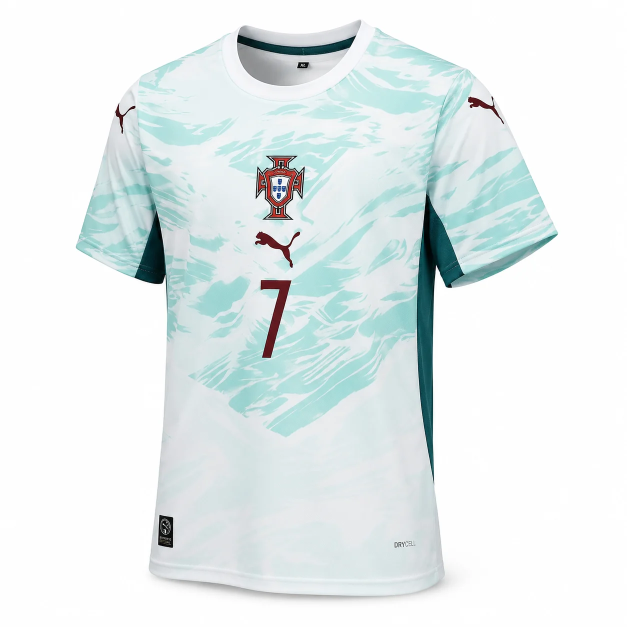 Portugal #7 Football Jersey for Men